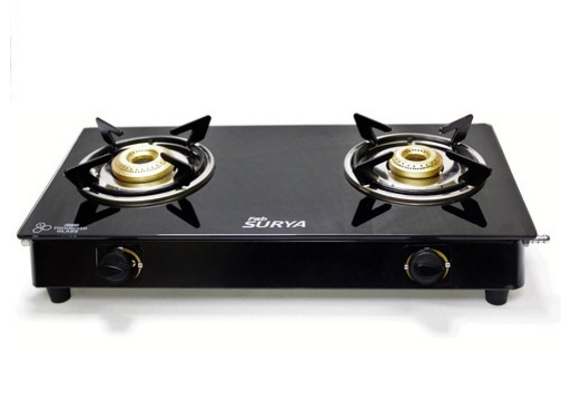 India Desire : Pepperfry Steal Deal: Buy Fabsurya 2-Burner 7 MM Toughened Glass Top At Rs 813 Only